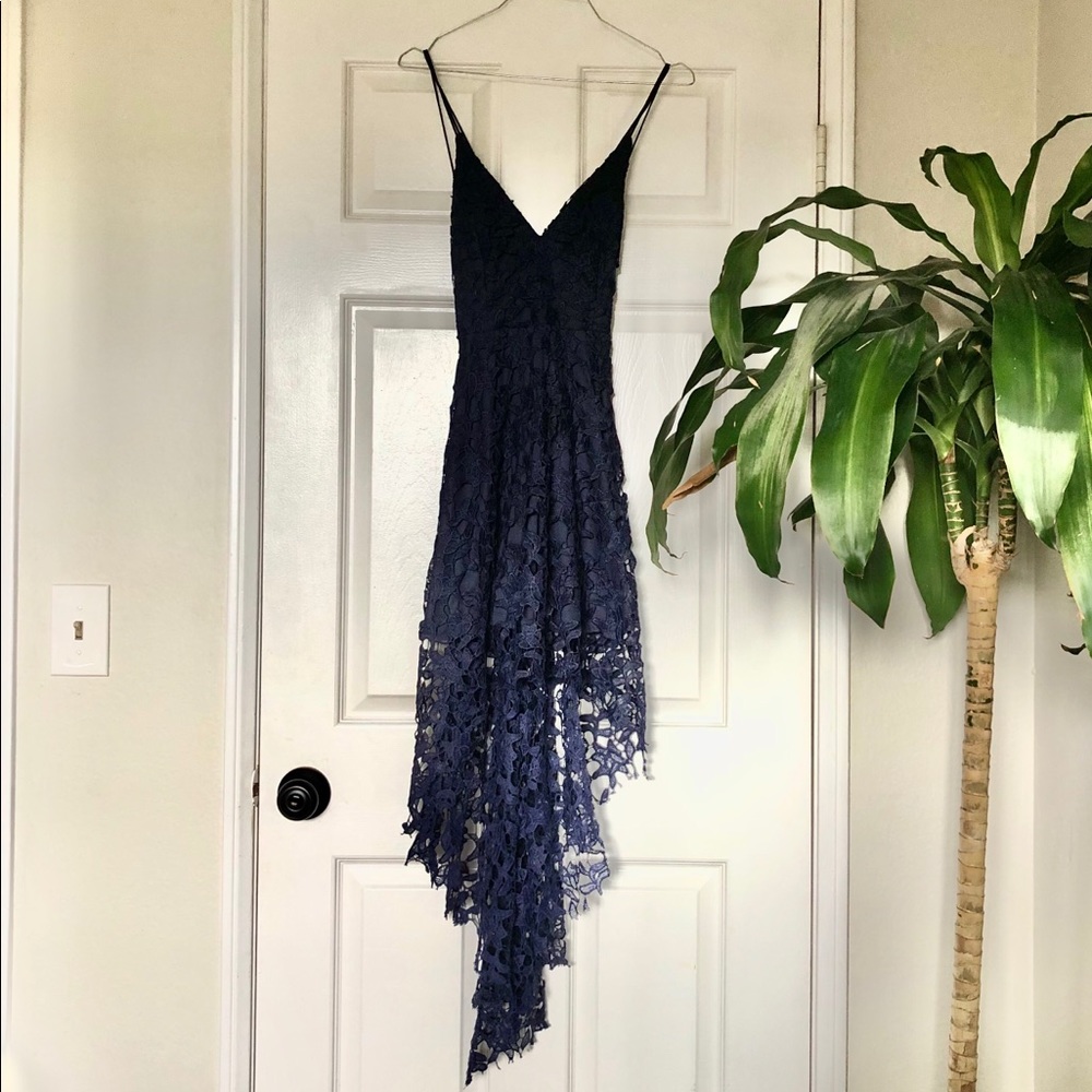 Love Triangle Lace Dress wedding guest